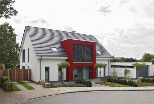 Strassenansicht Einfamilienwohnhaus Grothstra�e 18